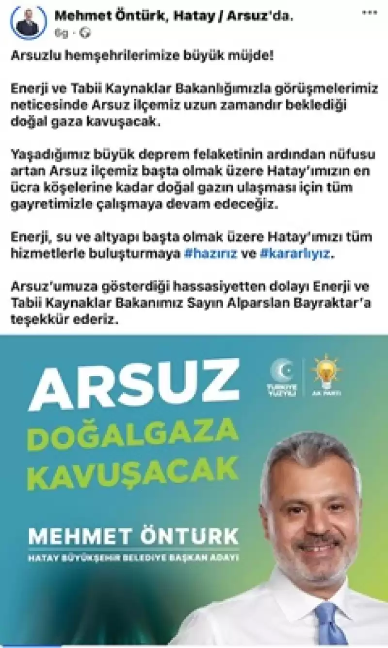 Arsuz’u Da Mahzun Göstermeye çalışıyorlar