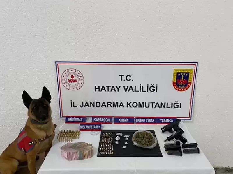 Hatay'da Uyuşturucu Operasyonunda 2 şüpheli Gözaltına Alındı