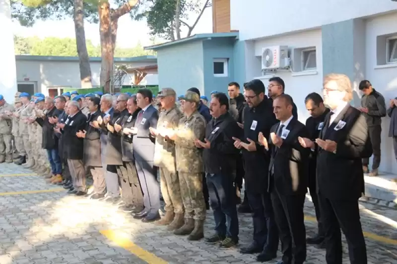 Hatay'da Vefat Eden Astsubayın Naaşı Törenle Memleketine Uğurlandı