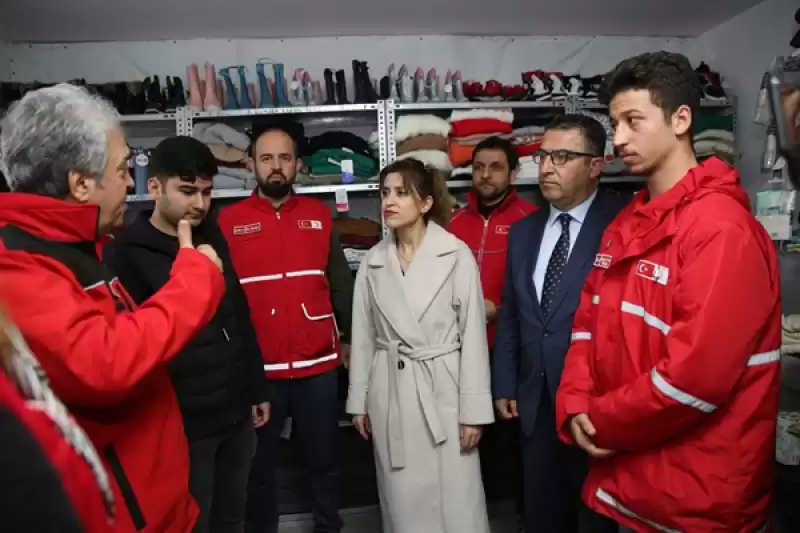 Türk Kızılay Hatay'da Butik Açtı