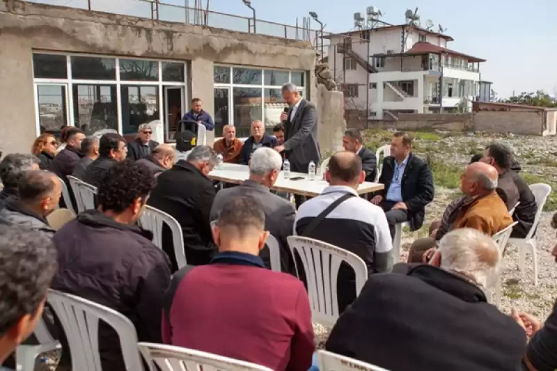 Öntürk Hataylılara Söz Verdi: “bu Yıkık Kenti Ayağa Kaldıracağız”