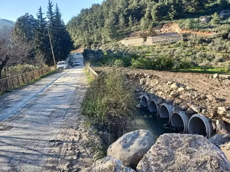 Serinyol-madenli Yolunda çalışmalar Hızlandı