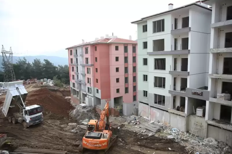 Hatay Belen'de Deprem Konutlarının Inşasının Yüzde 65'i Tamamlandı