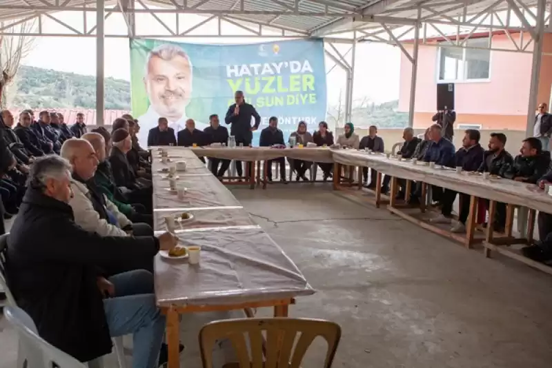 Öntürk: Hatay’ı şampiyonlar Ligi’ne çıkaracağız