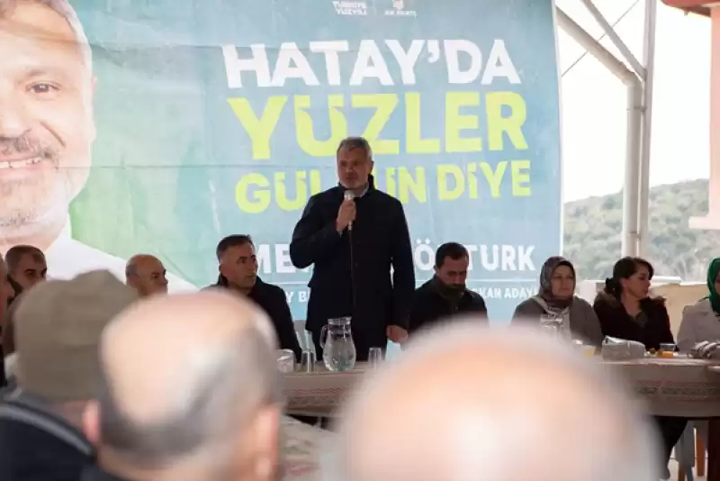 Öntürk: Hatay’ı şampiyonlar Ligi’ne çıkaracağız