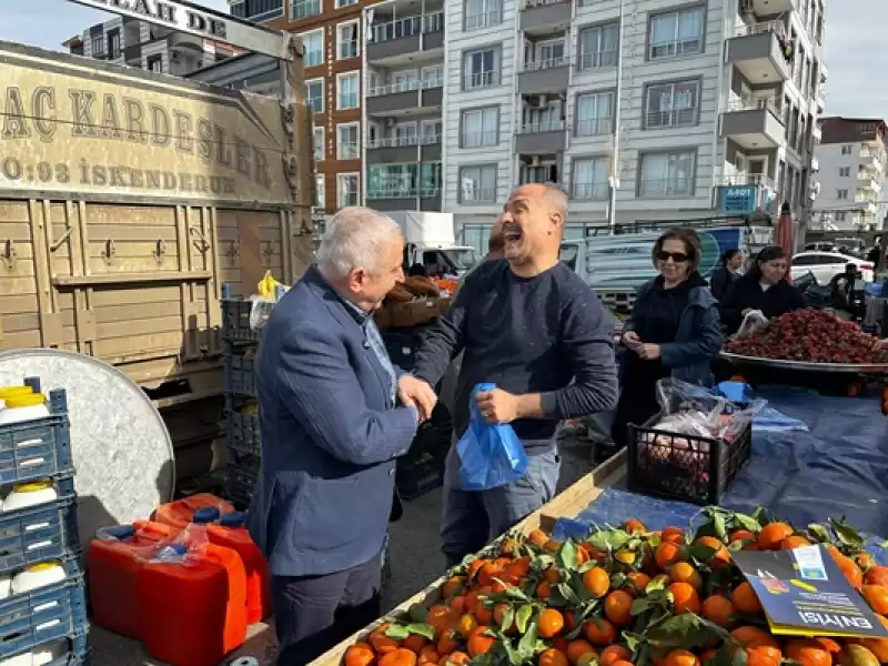 Yükseliş Koleji Iyi Parti İskenderun Belediye Başkan Adayı Nazmi Ceylan'ı Ağırladı 