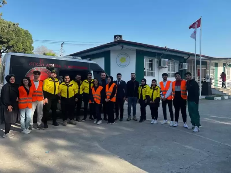 Dörtyol'da ANDA Arama Kurtarma Ekibi öğrencilerle Buluştu