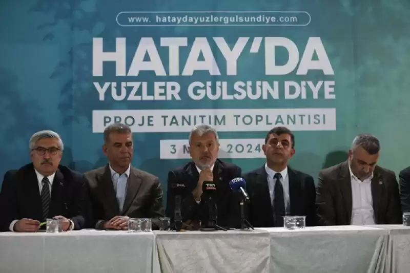 Cumhur İttifakı'nın Hatay Büyükşehir Belediye Başkan Adayı Öntürk, Basınla Buluştu