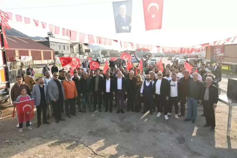 Başkan Adayı Dr. Aksoy’a Antakyalılardan Sevgi Seli