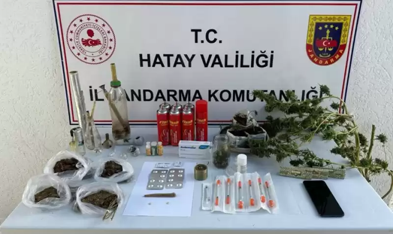 Hatay'da Uyuşturucu Operasyonlarında 2 Zanlı Tutuklandı