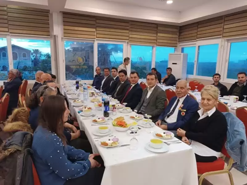 Samandağ'da şehit Yakınları Ve Gaziler Iftarda Buluştu