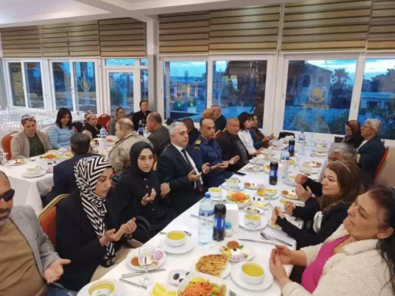 Samandağ'da şehit Yakınları Ve Gaziler Iftarda Buluştu