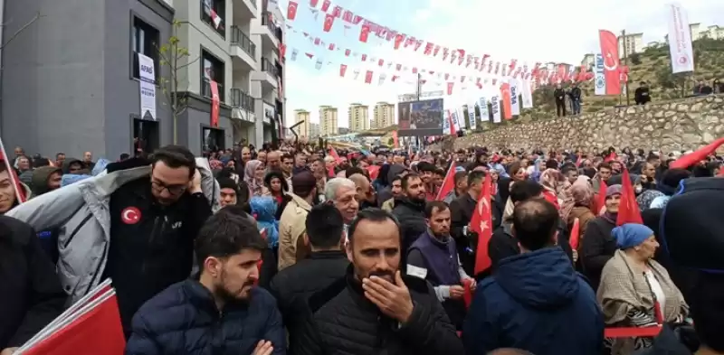 İskenderun'da TOKİ Kalıcı Konutları Sahibini Buldu