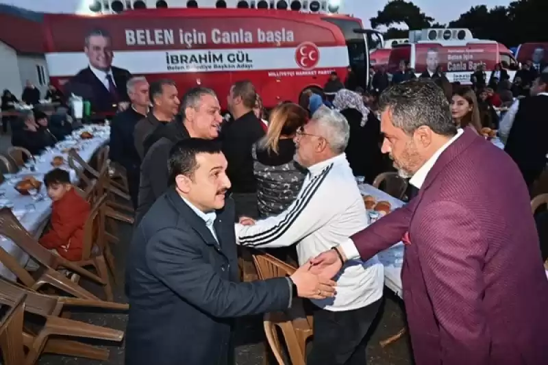 Başkan Gül, Konteyner Kentte Iftarda