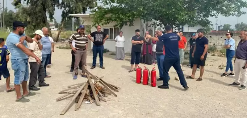 HBB, Konteyner Kentlerde Ve öğrenci Yurtlarında Yangın Tatbikatı Yaptı