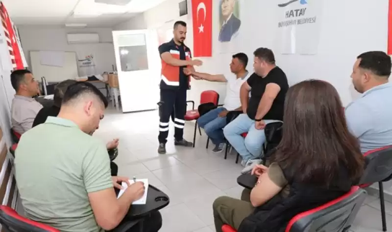 HBB’den Personele Ve Vatandaşlara Ilk Yardım Eğitimi