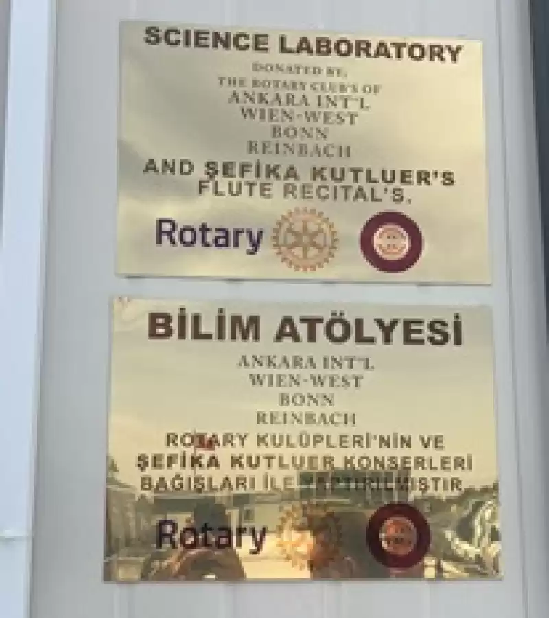 Şefika Kutluer Ve Rotary Kulüplerinin Bağışladığı Bı̇lı̇m Atölyesi̇ Açıldı