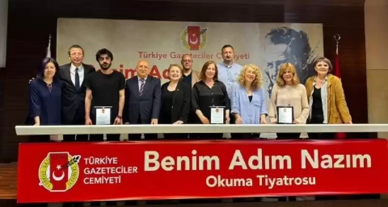 TGC’nin Düzenlediği ‘’Ben Nazım Hikmet” Okuma Tiyatrosu Etkinliği Yapıldı