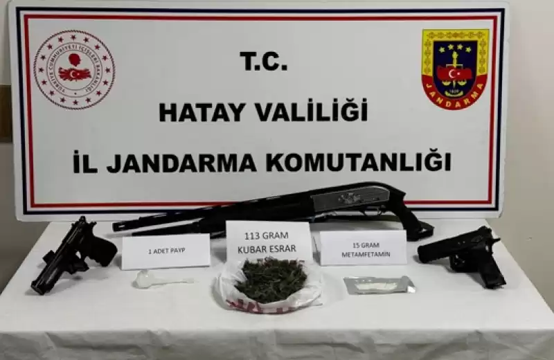 Hatay'da Uyuşturucu Ve Kaçakçılık Operasyonlarında 29 şüpheli Yakalandı