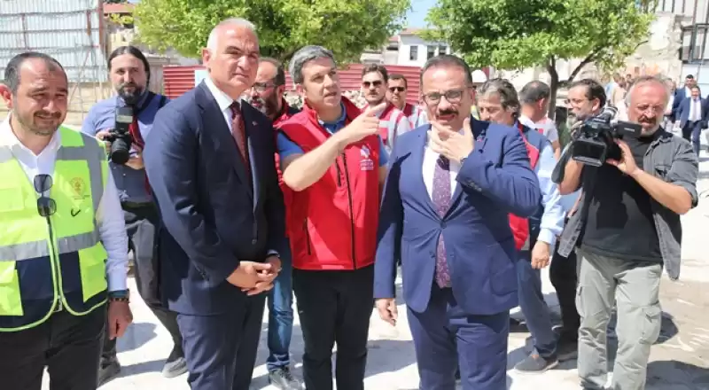 Kültür Ve Turizm Bakanı Ersoy, Hatay'da Ziyaret Ve Incelemelerde Bulundu 