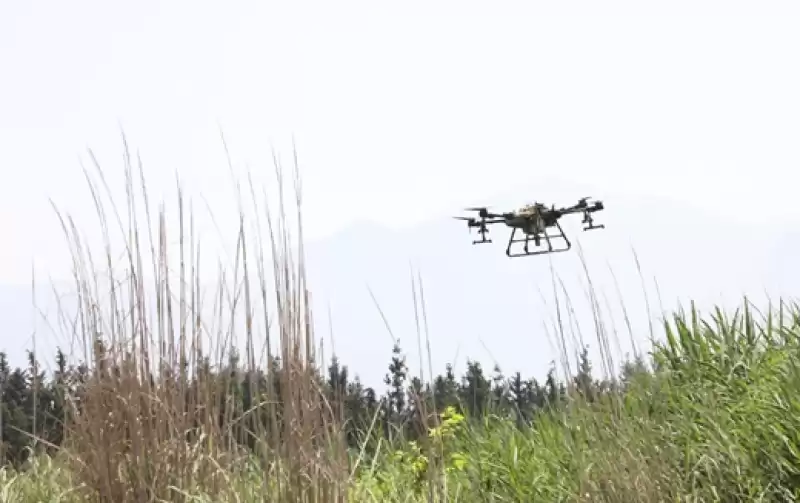 HBB Drone Ilaçlamalarına Başladı