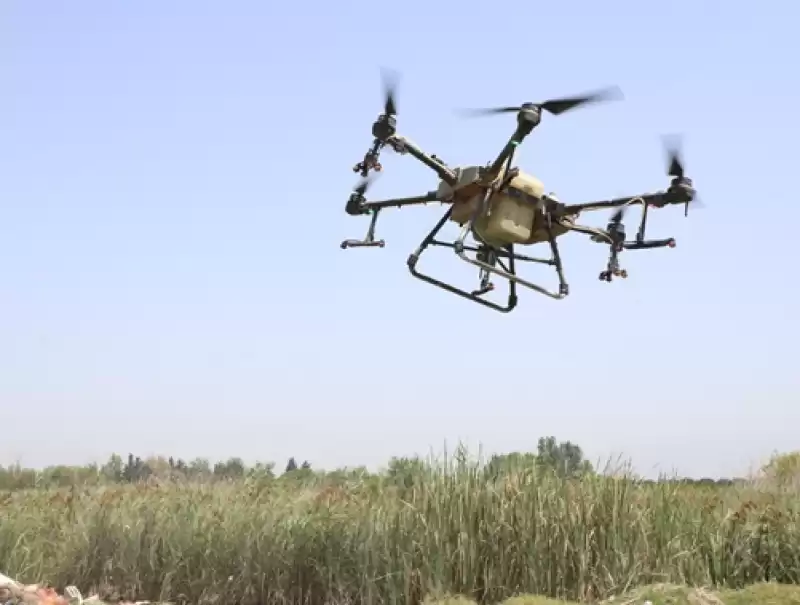 HBB Drone Ilaçlamalarına Başladı