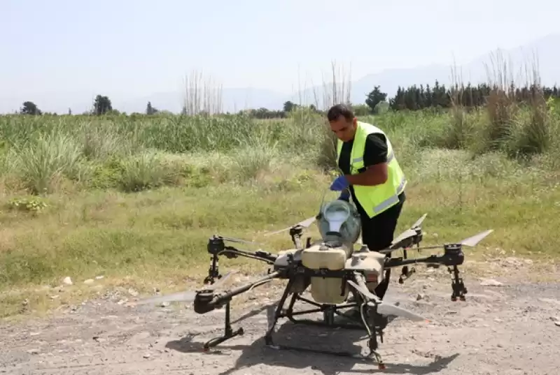 HBB Drone Ilaçlamalarına Başladı