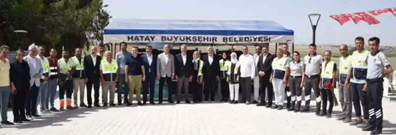 Başkan Yapar, Hatay Valiliği’nce Düzenlenen Bayramlaşma Törenine Katıldı