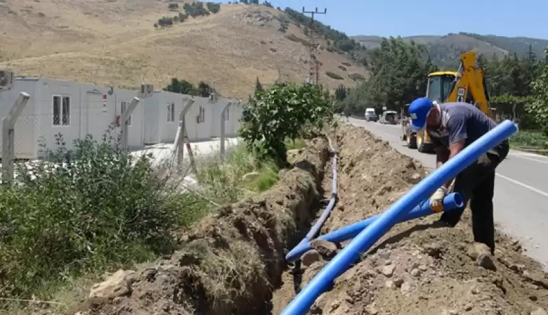 Maraşboğazı Mahallesi’nin Su Iletimi Güçlendiriliyor