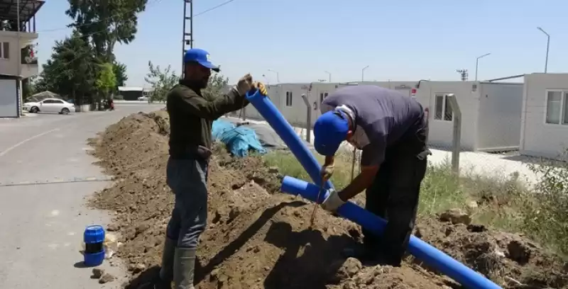 Maraşboğazı Mahallesi’nin Su Iletimi Güçlendiriliyor