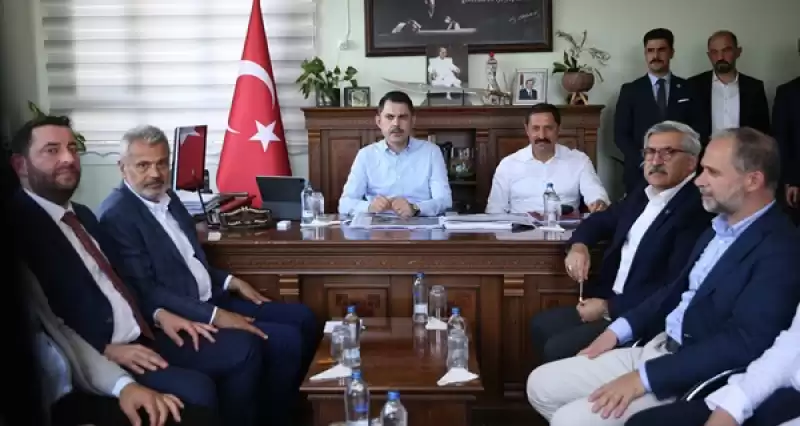 Bakan Kurum, Hatay'da Koordinasyon Toplantılarına Katıldı