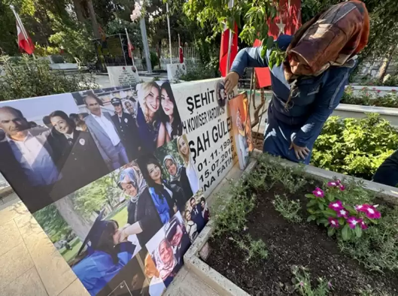 15 Temmuz şehidi Komiser Yardımcısı Gülşah Güler'in Ailesi Kızına Komşu Geldi