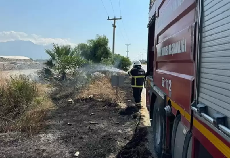 Hatay'ın 5 Ilçesinde çıkan Yangınlar Söndürüldü