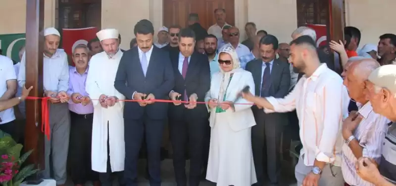 Hatay'da Depremlerde Hasar Gördüğü Için Restore Edilen Cami Ibadete Açıldı