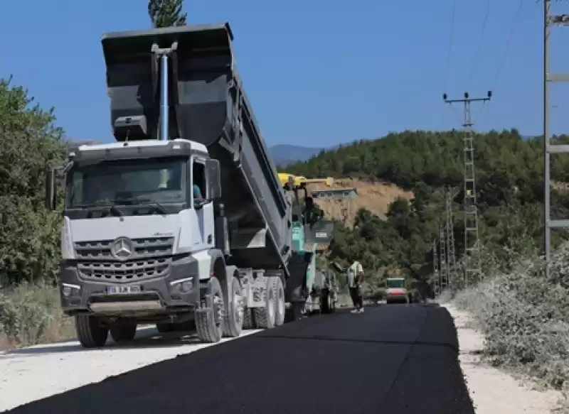 HBB’den Samandağ Dağ Köylerine Beton Asfalt