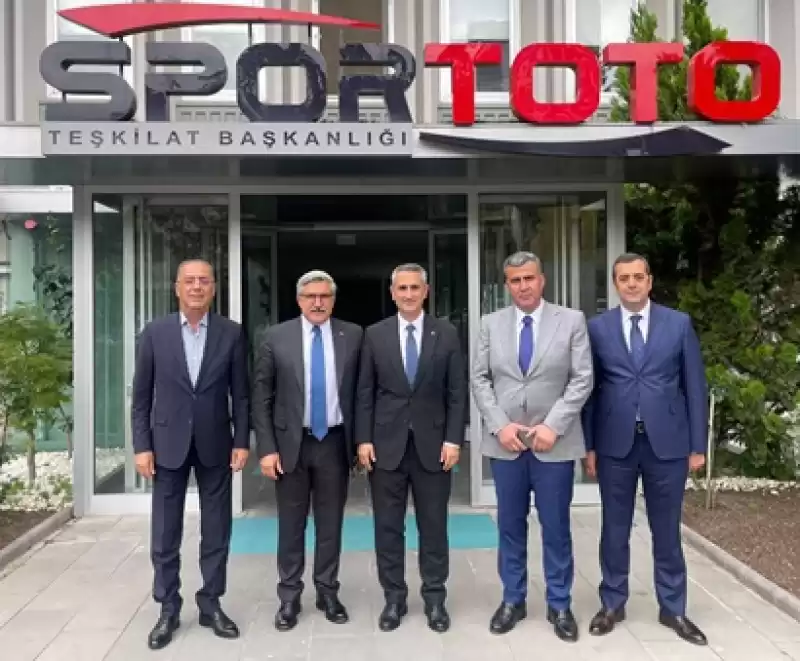 Spor Toto Teşkilatından Hatay’daki Belediyelere Destek Sözü