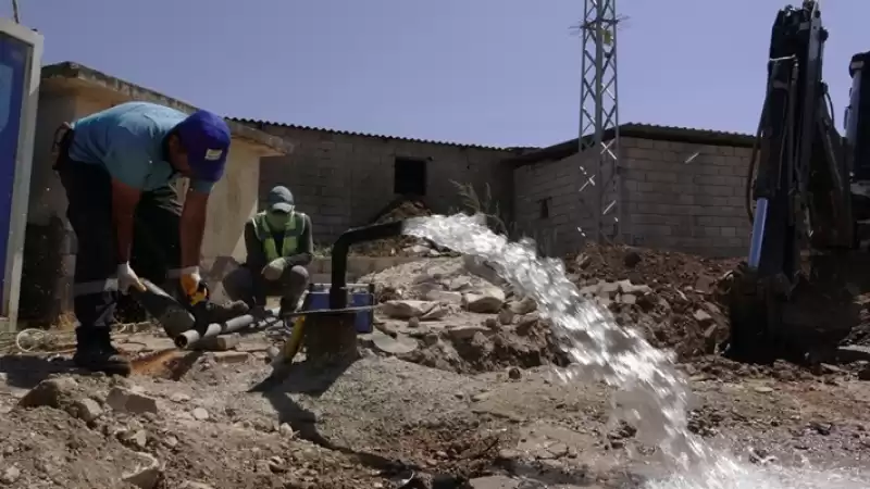 Çakıryiğit Mahallesi’nde Içme Suyu Kapasitesi Arttırıldı