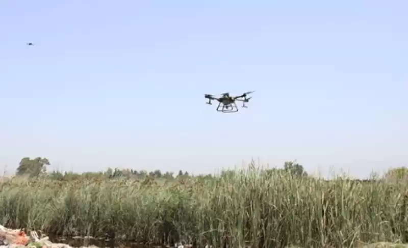 Temmuz’da 229 Hektar Alan Drone Ile Ilaçlandı