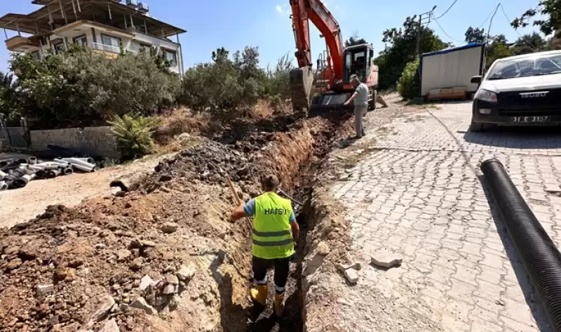 Defne Aşağı Harbiye Mahallesi’ne Atık Su Hattı