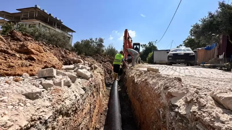 Defne Aşağı Harbiye Mahallesi’ne Atık Su Hattı