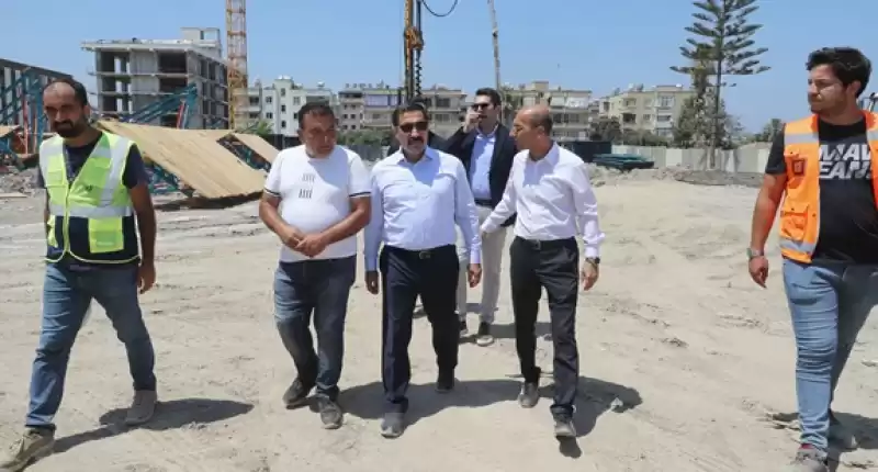 Hatay Valisi Masatlı, İskenderun'daki Kentsel Dönüşüm çalışmalarını Inceledi