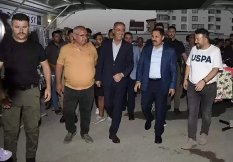 Başkan Yapar, İstanbul-Hatay Kardeşlik çarşısı Esnafının Düzenlediği Programa Katıldı