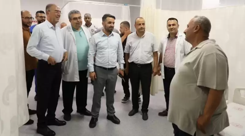 Başkan Yapar, Hatay Eğitim Ve Araştırma Hastanesi’nde Hastalara Moral Verdi