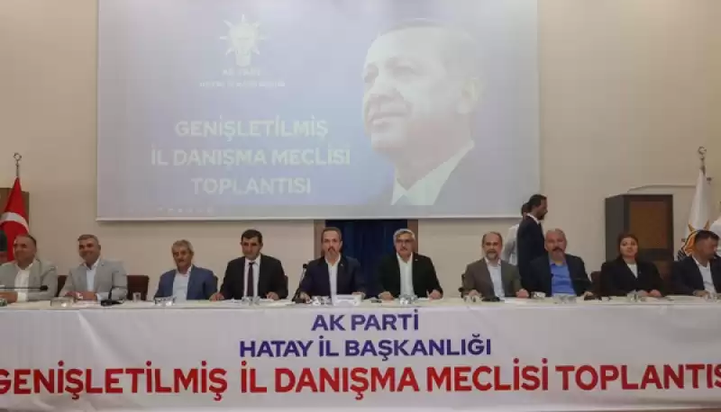 AK Parti Hatay İl Danışma Meclisi Toplantısı Gerçekleştirildi.