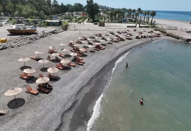 Hatay’a Kazandırılan Yeni Plaj çalışmaları Sona Yaklaşıyor