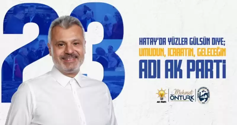 Başkan Öntürk Ak Parti’nin 23. Yıl Dönümünü Kutladı