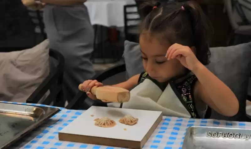 Unesco Gastronomi Evi’nden Minik öğrencilere Kömbe Atölyesi