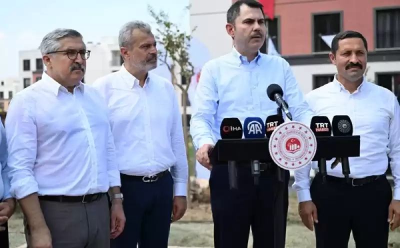 Bakan Murat Kurum Hatay’da