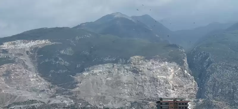 Hatay'da Binlerce Leyleğin Göç Uçuşunu Vatandaşlar Merakla Izledi