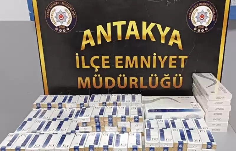 Hatay'da 850 Paket Kaçak Sigara Ele Geçirildi